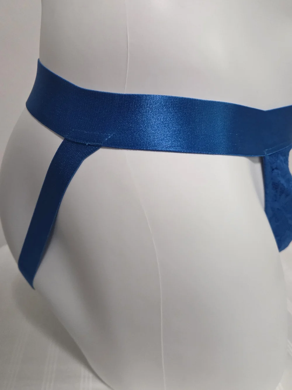 Cosabella Electric Blue Lace Men's Thong